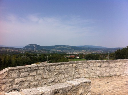 Vue de la butte Saint Martin de Seynod 